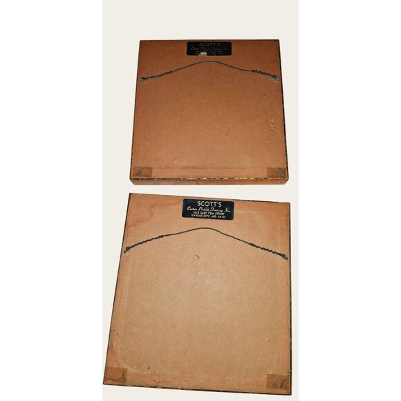 Vintage Cherub Wall Art Set Of 2 Framed Prints - Picture 6 of 8